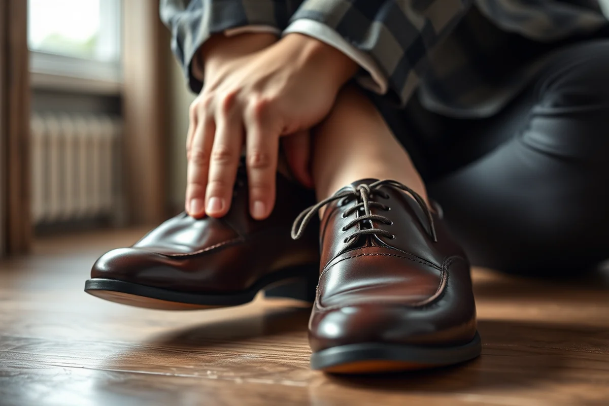 knee friendly dress shoes — Knee Friendly Dress Shoes (step by step)