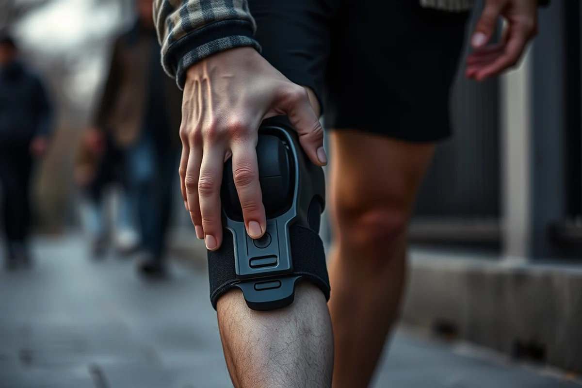 hinged knee brace — Hinged Knee Brace (step by step)