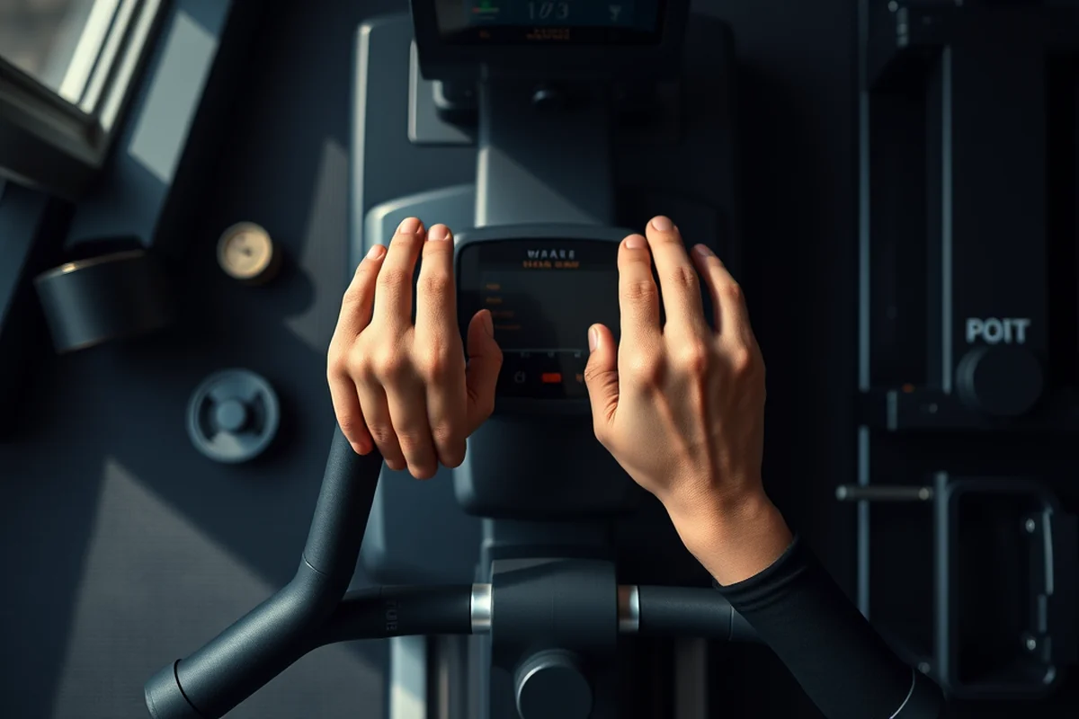 cardio machines in a gym — Cardio Machines In A Gym (the finished result)